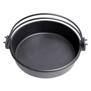 Casserole de sukiyaki en <span class=keywords><strong>fonte</strong></span> antiadhésive de conception <span class=keywords><strong>japonaise</strong></span> pleine grandeur ustensiles de cuisine pré-assaisonnés casserole de camping poêle à frire les œufs - Product Image 2