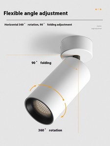 <span class=keywords><strong>2025</strong></span> mới nhất mô hình Bề mặt gắn kết có thể điều chỉnh góc vòng trong nước thương mại <span class=keywords><strong>LED</strong></span> chiếu sáng trong nhà chống chói đèn sân khấu - Product Image 3
