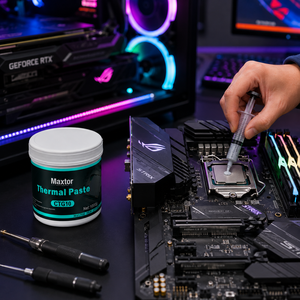 Pâte thermique Maxtor 14,5W/mk CTG10, graisse thermique haute performance <span class=keywords><strong>pour</strong></span> CPU, GPU, réparation d'ordinateurs, électronique, refroidissement en usine - Product Image 3