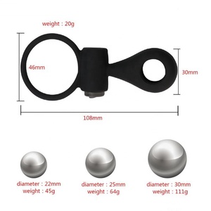 Amazon vibrador de silicona pene Polla conjunto de entrenamiento con ejercicios de kegel bola - Product Image 4