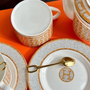 New Nordic Luxury Porcelain Ceramic Coffee Set with Gift Box-<b>Drinkware</b> - Product Image 5