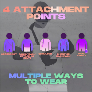 Bolsa magnética para botella de Fitness con imán personalizado, bandolera, bolsa de pecho, soporte para botella de agua, bolsa de gimnasio magnética para gimnasio - Product Image 3