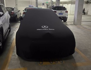 Housse de voiture avec logo personnalisé, matériau souple hautement élastique, housse de voiture spéciale résistante aux intempéries pour Mercedesbenz SL 63 AMG <span class=keywords><strong>Sport</strong></span> Roadster - Product Image 2