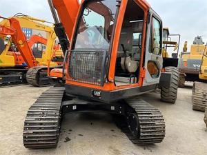 Used Doosan DH80-7 8Ton mini Crawler Excavator,CE EMC Certified EPR France Packaging Second Hand Rake <b>Attachment</b> - Product Image 4