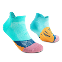 Calcetines Deportivos Transpirables para Tobillo, Calcetines Deportivos Antiabrasión para Maratón, Ciclismo y Entrenamiento Físico