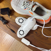Séchoir à chaussures et bottes portable en ABS avec minuterie, tension universelle, respectueux de l'environnement, certifié CE