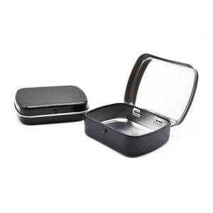 58*45*15mm lật đầu tinplate nhai kẹo cao su bạc hà kẹo lưu trữ sắt Container Pill tin bản lề có thể hộp - Product Image 4