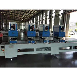 Máquina de soldadura sin costuras de alta calidad de cuatro cabezales y dos lados para la fabricación de ventanas y puertas de PVC/UPVC - Product Image 2