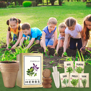 <span class=keywords><strong>Grand</strong></span> piquets <span class=keywords><strong>de</strong></span> support <span class=keywords><strong>de</strong></span> jardin biodégradables ensemble d'herbes originales Design basilic pépinière intérieure usage domestique <span class=keywords><strong>Pot</strong></span> <span class=keywords><strong>de</strong></span> plante extérieur - Product Image 3