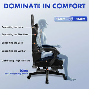 Barato personalizado al por mayor de Juegos de ordenador silla de oficina PC <span class=keywords><strong>Gamer</strong></span> Silla de carreras económicas sillas de juego de carreras para <span class=keywords><strong>Gamer</strong></span> - Product Image 2