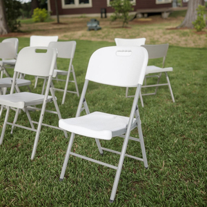 Bán buôn tùy chỉnh xách tay gấp ghế tiệc cho ngoài trời cho nhà hàng & đám cưới nhựa ghế vườn - Product Image 5