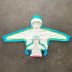 Sweat à capuche <span class=keywords><strong>pour</strong></span> homme en couleurs contrastées, poids lourd, couleur unie, sweat à capuche oversize <span class=keywords><strong>pour</strong></span> homme, sweat à capuche uni <span class=keywords><strong>pour</strong></span> homme - Product Image 1