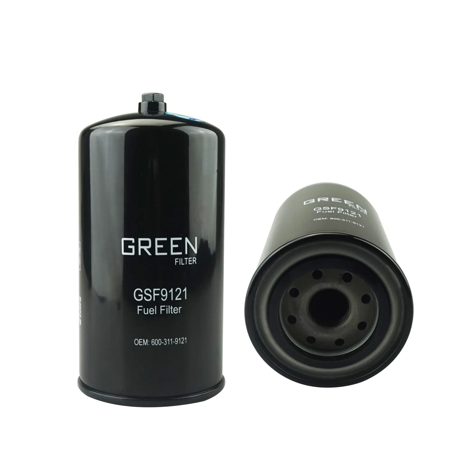 GreenFilter-דיזל מנוע ספין-על דלק מסנן מחיר 600-311-9121 עבור חלקים חופר 33522 P557440 FF5076 BF7546 6003119121