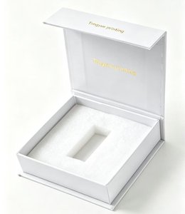 HV 2ml 3ml 5ml 10ml Custom Logo Luxury Peptide Vial Packaging Paper Gift <b>Box</b> with EVA Sponge Insert 1 Pack 2 Pack 3 Pack - Product Image 1