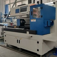 Machine de découpe laser à fibre CNC 4 axes haute précision SteviS pour tubes métalliques et petits tuyaux, prend en charge les fichiers AI, refroidissement par eau