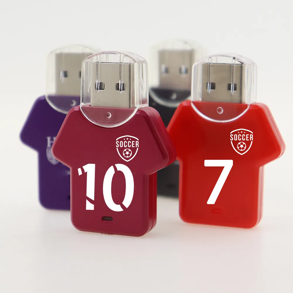 USKY T shirt pen drive football shirt cle usb gift jacket usb stick memory 2gb 4gb 8gb 16gb 2.0 3.0 jersey usb flash drive