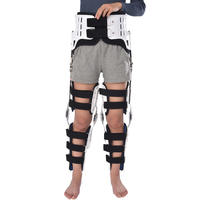 Durable Doux Hanche Genou Cheville Pied Orthèse Bretelles Cuisse Genou Jambe Cheville Fixe Membre Sangle Joint Soutien Stabilisateur pour la Protection