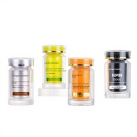 Flacon de complément alimentaire 60 ml ; Flacon d'emballage pharmaceutique pour comprimés ; Acrylique de qualité alimentaire haut de gamme, capacité de 30 capsules