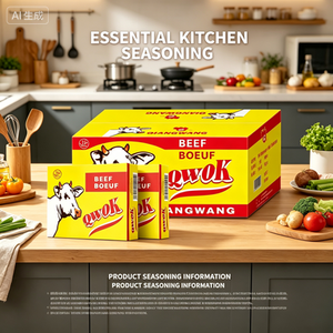 <span class=keywords><strong>Cube</strong></span> de <span class=keywords><strong>bouillon</strong></span> de bœuf premium 10gX60 / <span class=keywords><strong>Cube</strong></span> de <span class=keywords><strong>bouillon</strong></span> / <span class=keywords><strong>Cube</strong></span> d'assaisonnement |   Mélange d'épices certifiées Halal - Product Image 1
