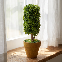 Plantes artificielles de 15 cm avec pots, verdure d'intérieur réaliste, plantes décoratives pour la maison, le bureau, le salon, la décoration du jardin
