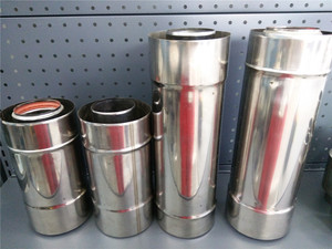 Chimney en acier inoxydable 100/60 mm, <span class=keywords><strong>tuyau</strong></span> d'échappement coaxial pour cuisinière à <span class=keywords><strong>gaz</strong></span>, <span class=keywords><strong>chaudière</strong></span> à <span class=keywords><strong>gaz</strong></span> murale - Product Image 6