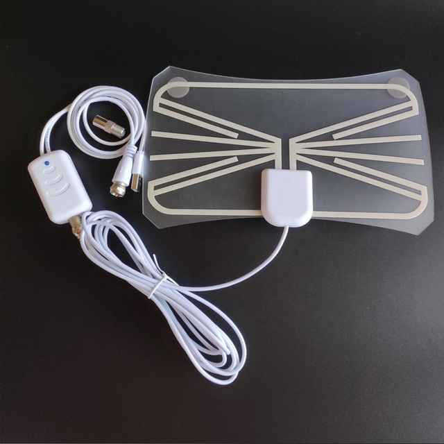Digital Indoor TV Antenna for Smart TVs 30 DBi Gain 680+ Mile Range Superior Reception VHF/UHF 174-862MHz