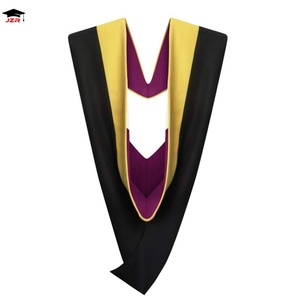 100% Polyester Unisexe Couleur Personnalisée Bachelor et Master Graduation Hood University Academic Hood - Product Image 3