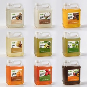 Aceites Portadores Prensados en Frío 100% Puros Premium para el Crecimiento del Cabello, Piel, Brillo Labial y Perfume |   Sin Fragancia - Product Image 1