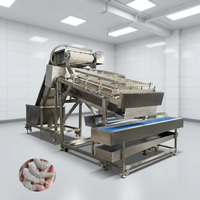 Machine ORME pour éviscérer, nettoyer et décortiquer les crevettes