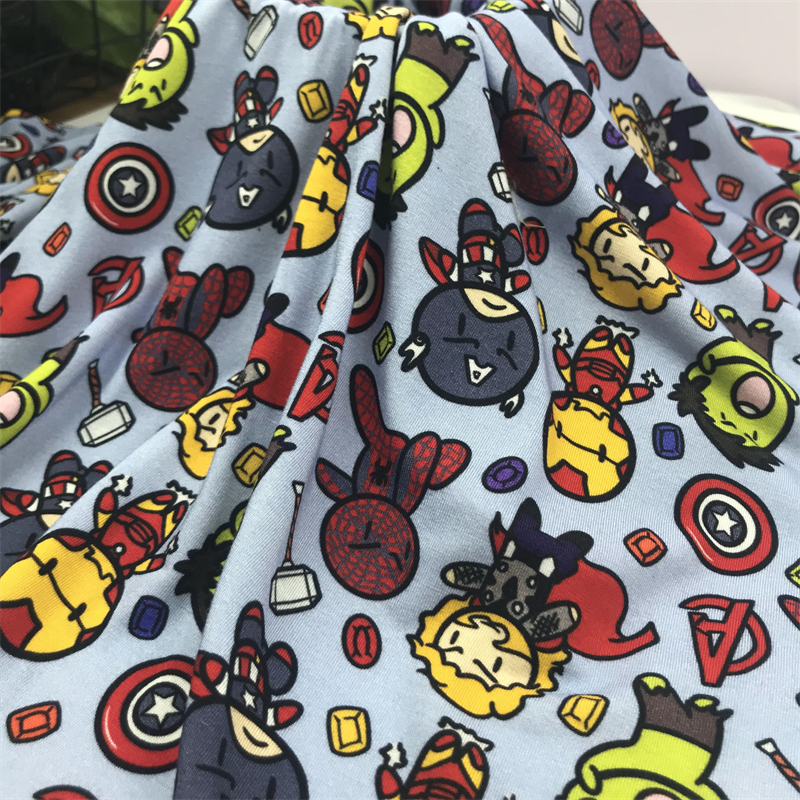Custom Digital Printing Plain Baby Cloth 95% Bamboo Fiber 5% Spandex Bamboo Knitted Precut Fabric Woven Technics