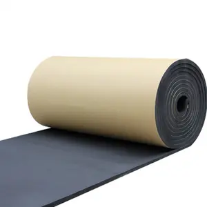 橡塑保温板保温橡胶发泡板NBR/PVC橡塑保温板粘接发泡板