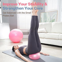 Ballon de yoga anti-éclatement pour la maison, idéal pour le Pilates, les exercices de renforcement du tronc, la grossesse, l'accouchement et l'entraînement physique