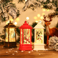 Décorations de Noël, lampes à huile portables lumineuses, petites décorations LED Père Noël, cadeaux pour les fêtes et les réunions, petits cadeaux pour enfants