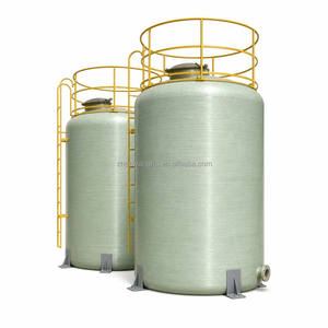 Réservoir de stockage vertical en fibre de verre renforcée GRP, résistant aux acides - Product Image 2