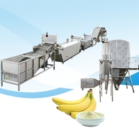 Nieuwe Technologie Bananenpoeder Verwerkingsmachine Bananenpuree Poeder Droogmachine