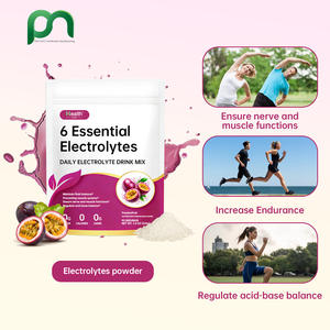 Poudre d'électrolytes végétalienne sans sucre, saveur fruits mélangés, avec magnésium, pour adultes, soutien immunitaire, hydratation, apaisant, compatible Keto, 50g+, protéines en vrac - Product Image 4
