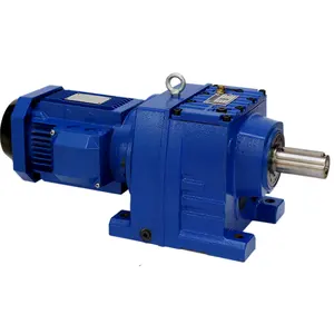 R 47 Helical Worm Gear Reducer Drive Professional Manufacture Cheap Reducers Gearbox Speed Reduce