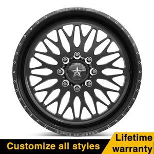 Velg Off-Road Custom Forged American Force <span class=keywords><strong>Wheels</strong></span> N09 EXTORT SS untuk Ford F250 Ram 2500 Silverado 2500 GMC Sierra 2500 - Product Image 3