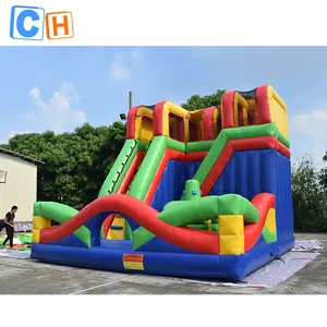 Outdoor Commercial Inflat Obstacl Kommerzielle aufblasbare Türsteher Castle Adult Infla table Obstacle Course Game