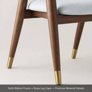 <span class=keywords><strong>Fauteuil</strong></span> de salle à manger en rotin tressé en bois massif avec dossier en tissu rembourré pour hôtel, restaurant, café - Product Image 4
