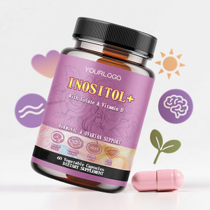 Integratore di Inositolo in Capsule con Vitamina D3 e Folato per l'Equilibrio Ormonale, la Fertilità Femminile e la Salute della Pelle, per Adulti Vegetariani - Product Image 6