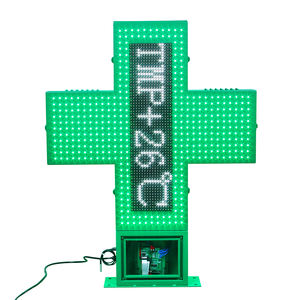 Hidly LED Cross Screen Panneau d'affichage à LED de <span class=keywords><strong>pharmacie</strong></span> de style libre pour la décoration de magasin Farmacie - Product Image 6