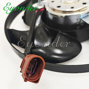 Radiatore raffreddamento elettroventilatore per VW Beetle Caddy CC EOS Golf Jetta Passat Scirocco Touran 1 km959455e 1KM-959-455-E - Product Image 5