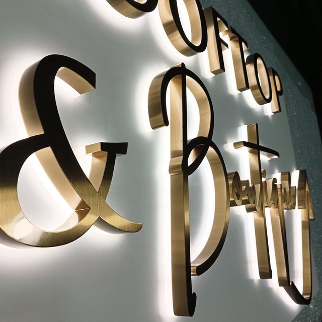 Kexian Custom Signage Design Electronic Signs LED Logo Sign 3D Signage Board Custom Signs for Business