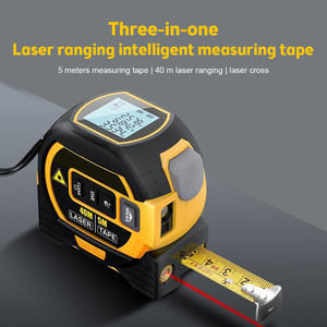 Mètre <span class=keywords><strong>laser</strong></span> industriel 3-en-1, ruban à mesurer numérique professionnel étanche IP54, mesure de surface et de volume, télémètre 2mm - Product Image 4