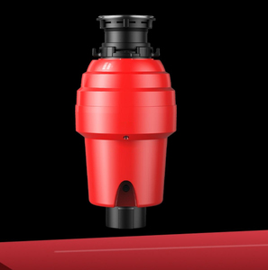 جهاز التخلص من نفايات المطبخ الكهربائي بقوة 375 واط مع تغذية تلقائية للاستخدام المنزلي والمركبات الترفيهية، غرفة طحن من الفولاذ المقاوم للصدأ - Product Image 2