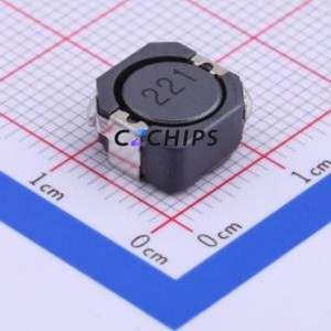 Inductor de Potencia SCDS105R-221M-N SMD, 10.5x10.3mm (Inductancia: 220uH) (Precisión: 20%) (Corriente Nominal: 940mA) - Product Image 1
