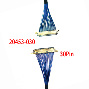 كابل محوري عالي السرعة 20453-030، 30 دبوس بمسافة 0.5 مم للشاشات الطبية ونقاط البيع - Product Image 1