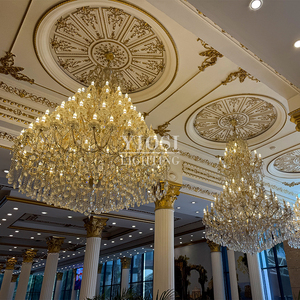 Đèn chùm pha lê thủy tinh Maria Theresa 72 bóng, kiểu treo thấp, trang trí phòng, đèn treo sang trọng - Product Image 5