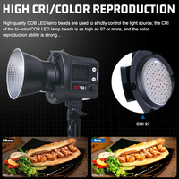 Éclairage Vidéo LED Photographiques Zsyb RGB Dimmable Portatif 60W pour Appareil Photo